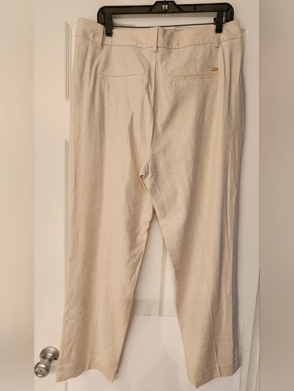 SCOTCH & SODA Amsterdam Summer Edition Viscose Blend In Heather Cream Size 34/28